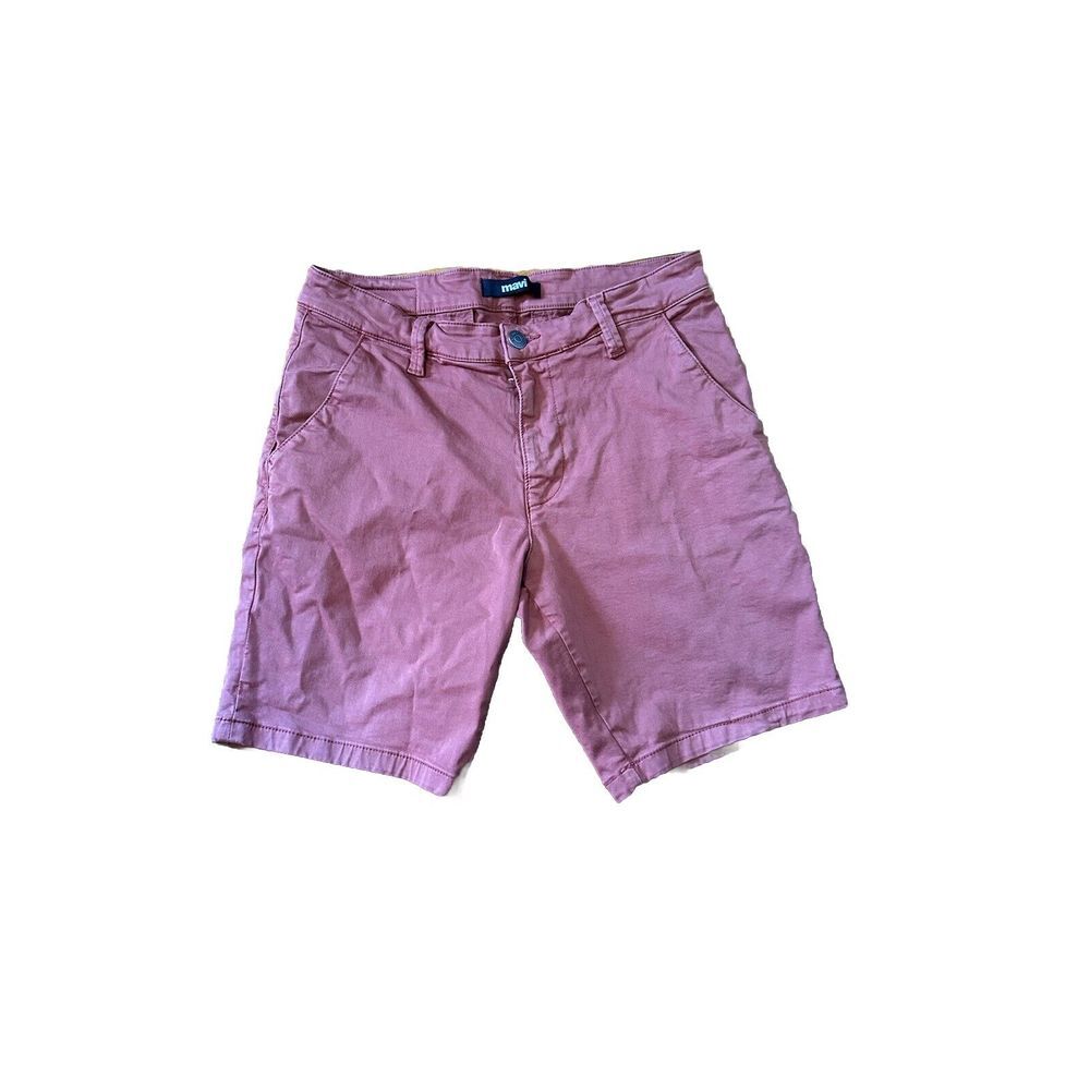 Mavi Shorts Men's Size 32 Red Noah Flat Front Chino Shorts‎
